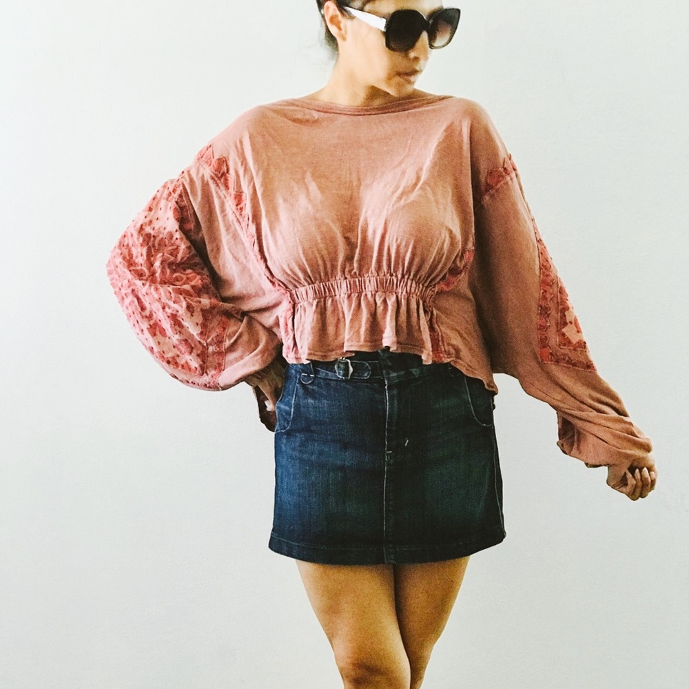 NWT Free People Throwback top size Small